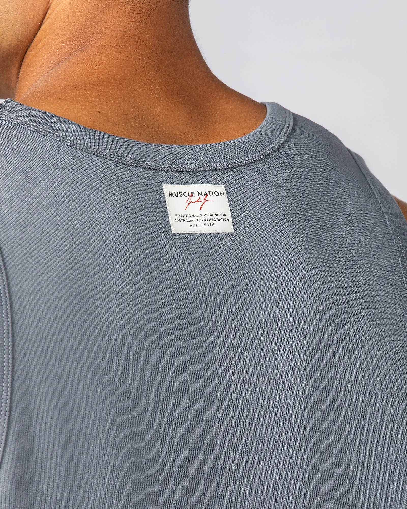 Lee Lem Loopback Tank -  Platinum Grey