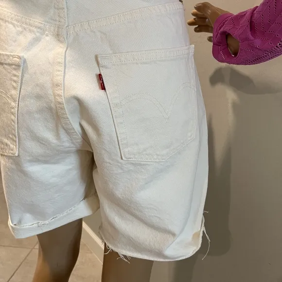 Levi's 501 &quot;Love Trip Crazy Legs&quot; 90s Shorts   Size 32  NWT