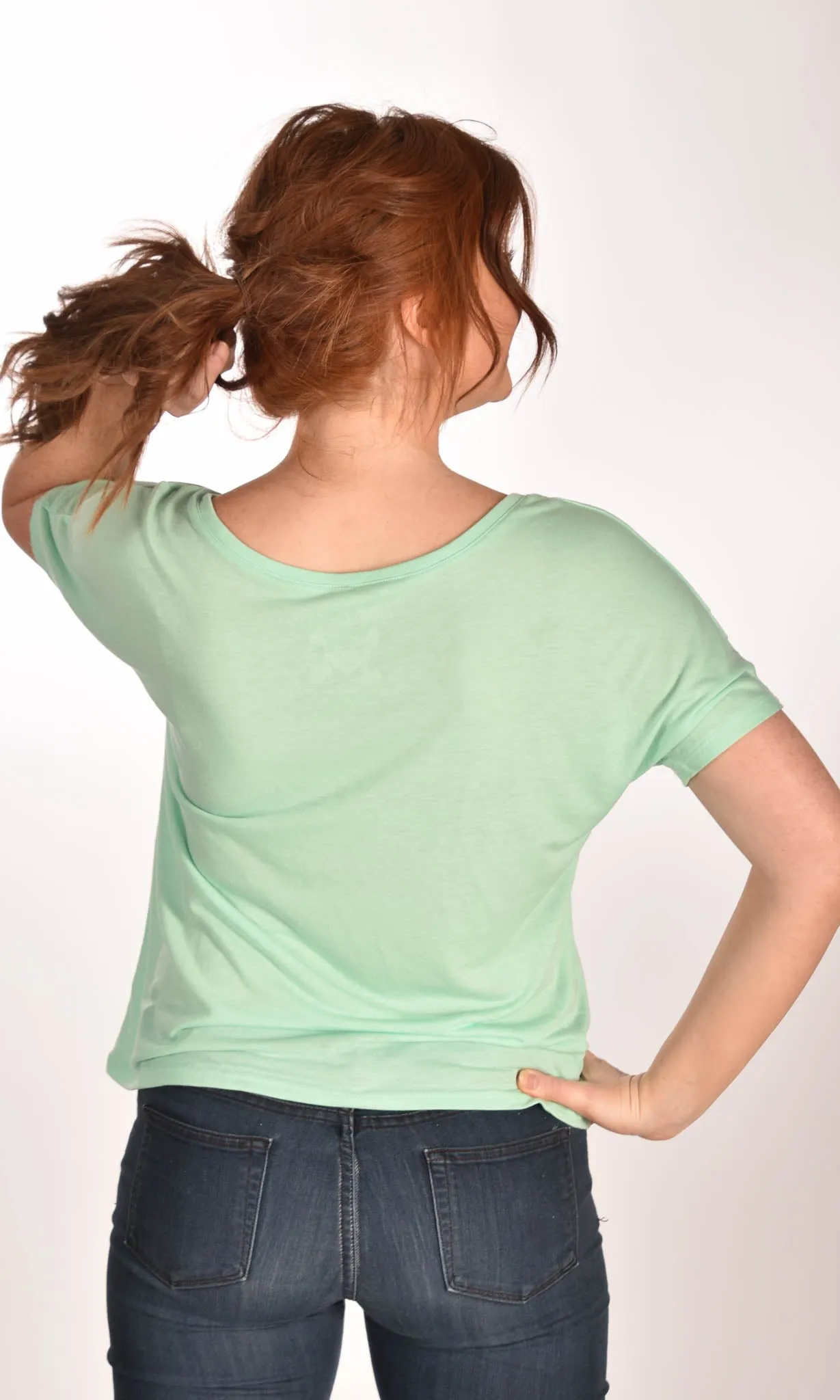 Life Is Too Short For Boring Hair Slouchy Tee - XXL