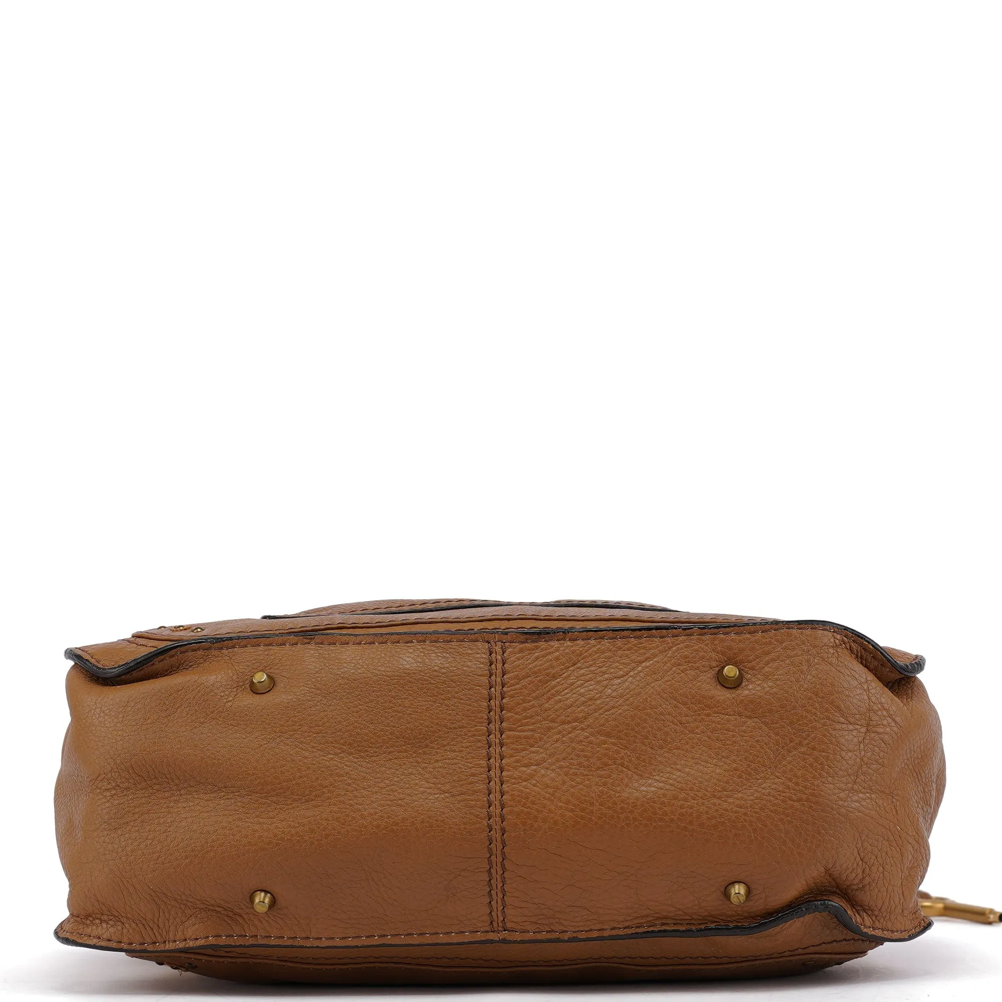 Light Brown Leather Paddington Tote Bag