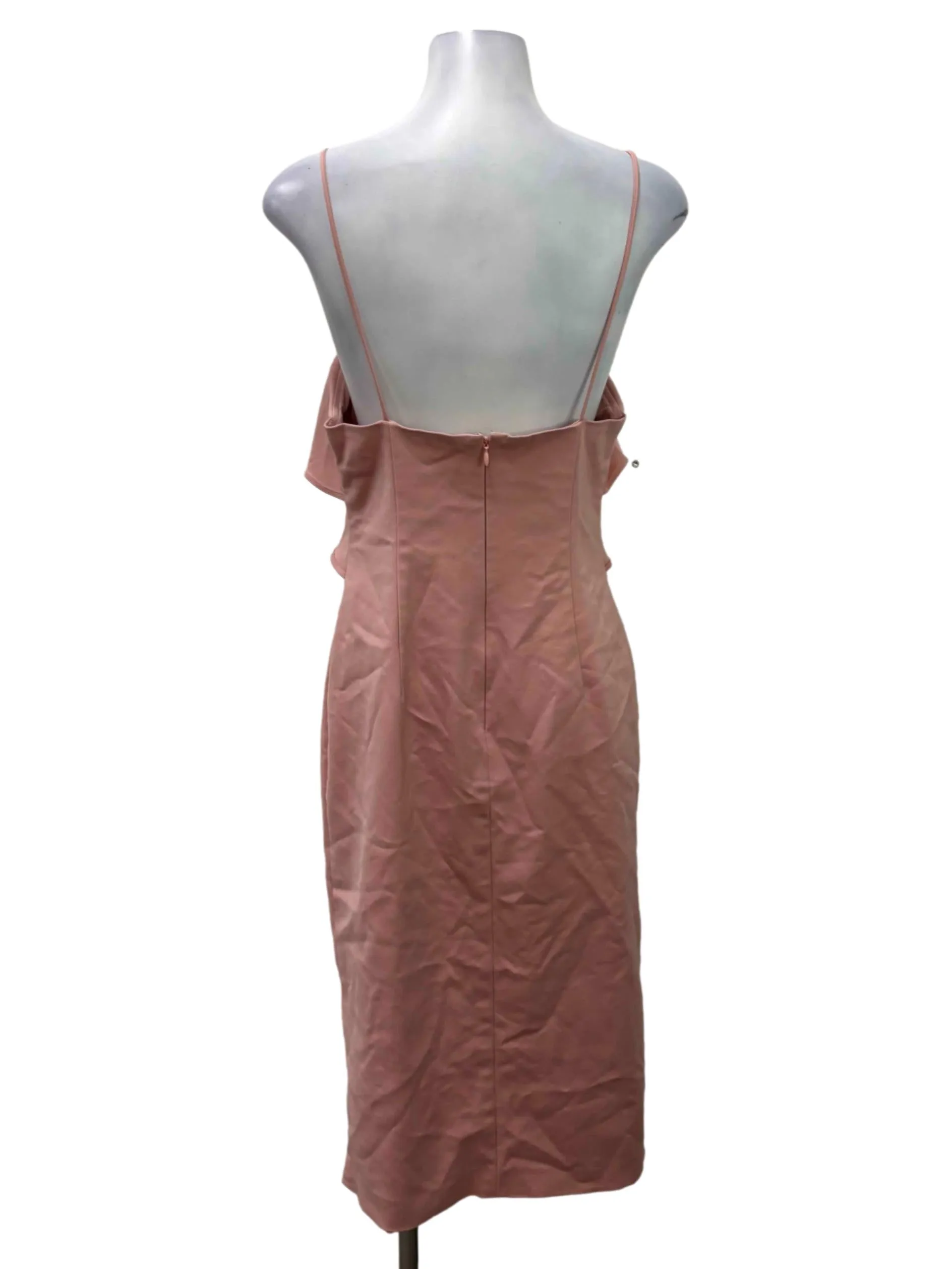 Light Pink Foldover Cami Mini Dress