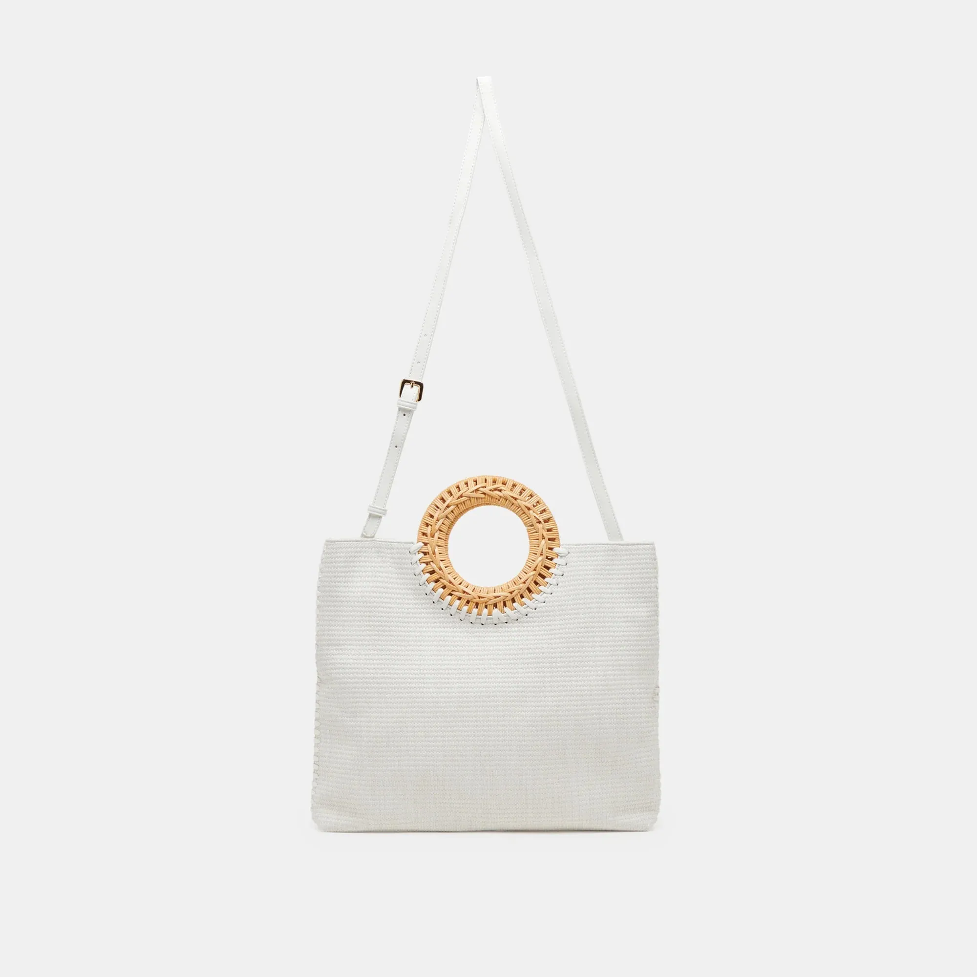 Lilah Clutch - White/Mult