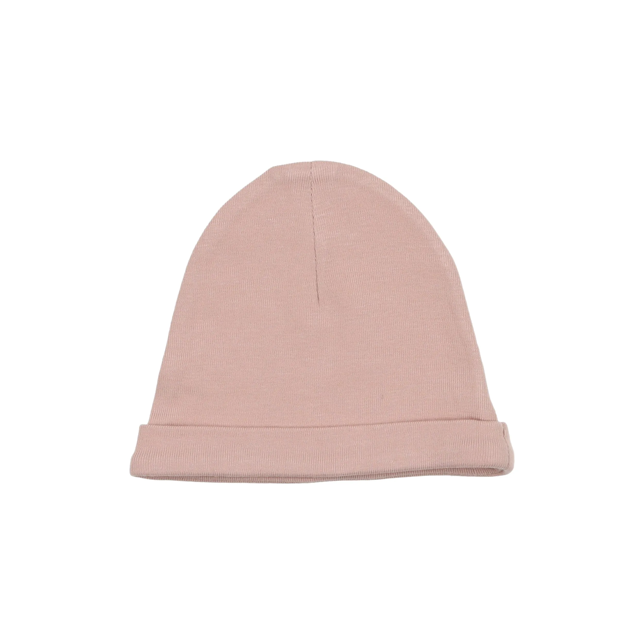 Lilette Logo Foldover Beanie - Light Blush
