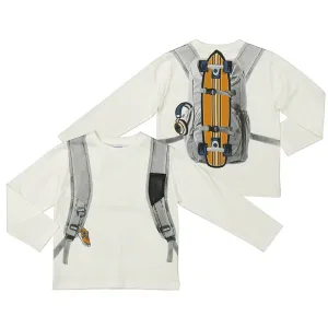 Long Sleeve Backpack T-Shirt 4.049