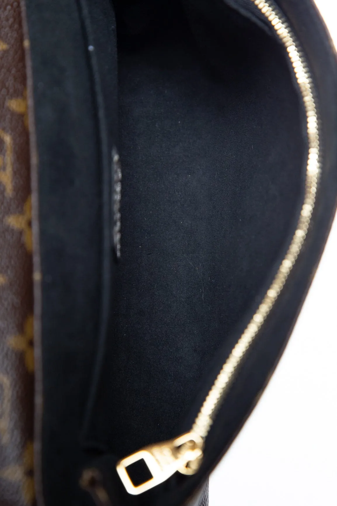 Louis Vuitton Brown Monogram Python-Trim Saint Placide Handbag