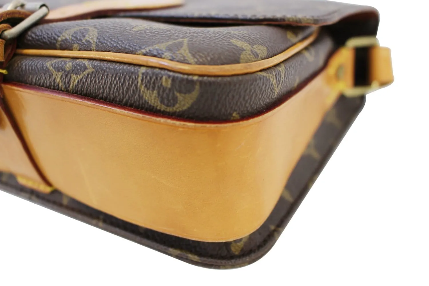 LOUIS VUITTON Cartouchiere GM Monogram Shoulder Handbag