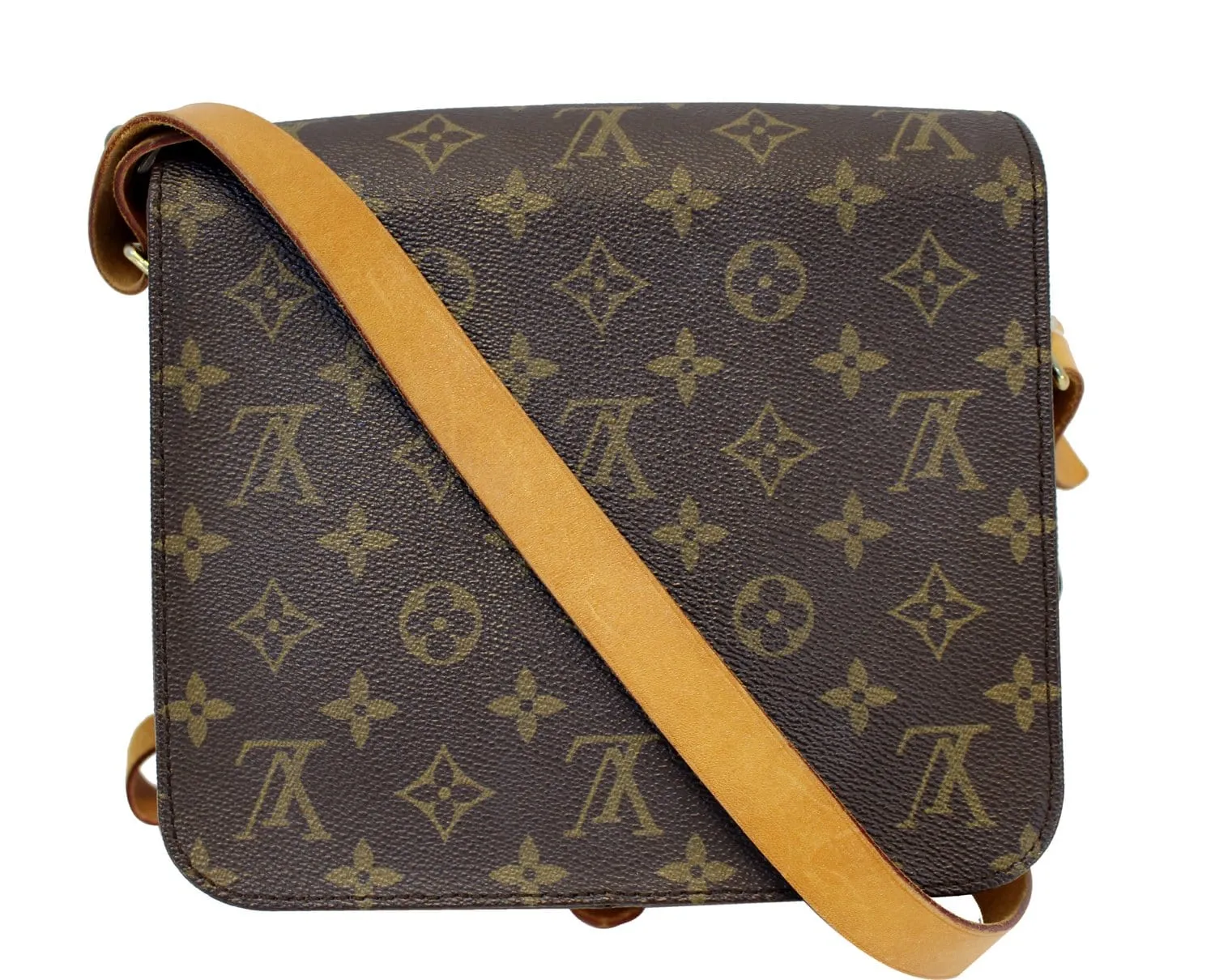 LOUIS VUITTON Cartouchiere GM Monogram Shoulder Handbag
