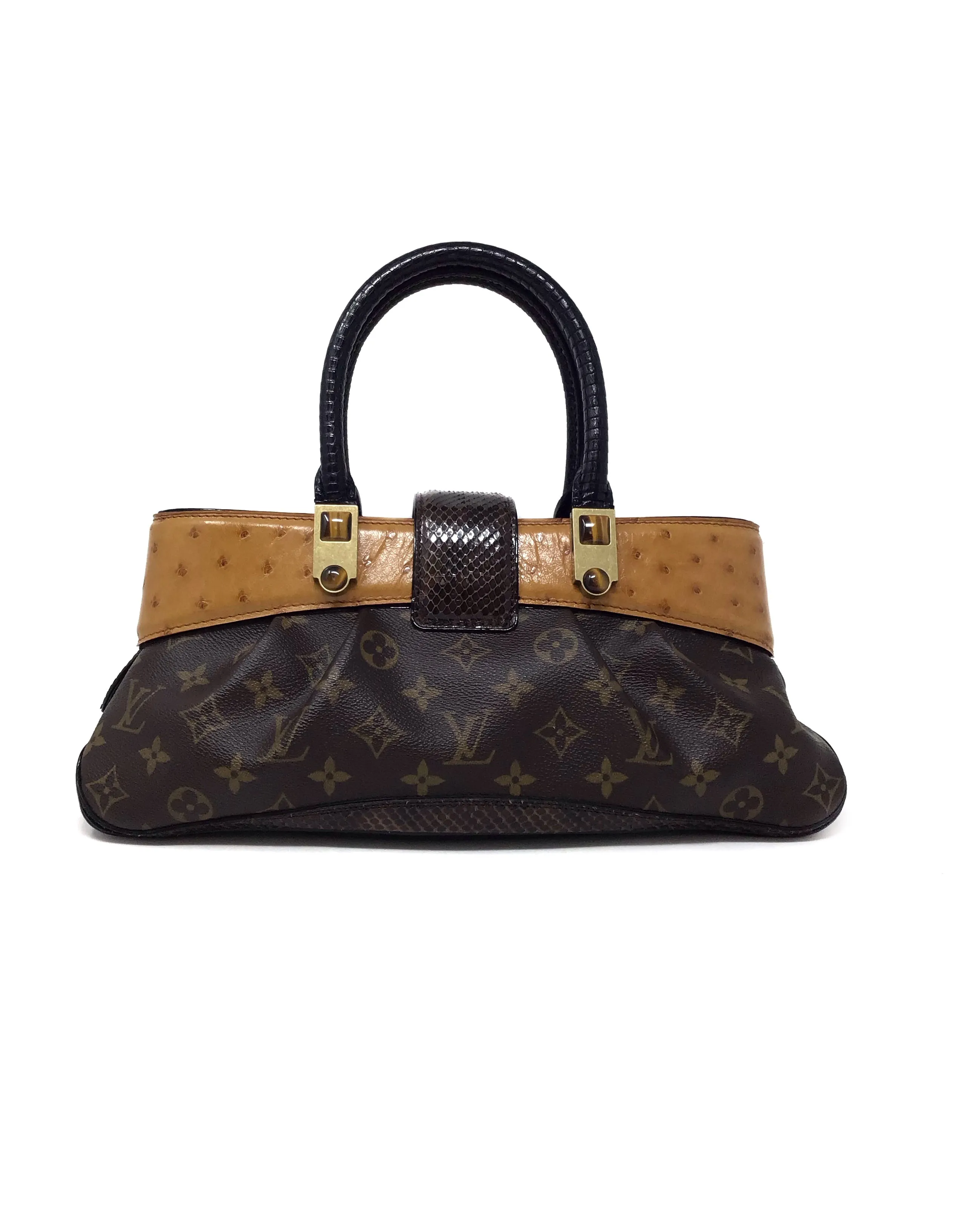 Louis Vuitton Monogram '05 Runway LE 'Macha Waltz' Exotic Leather Bag