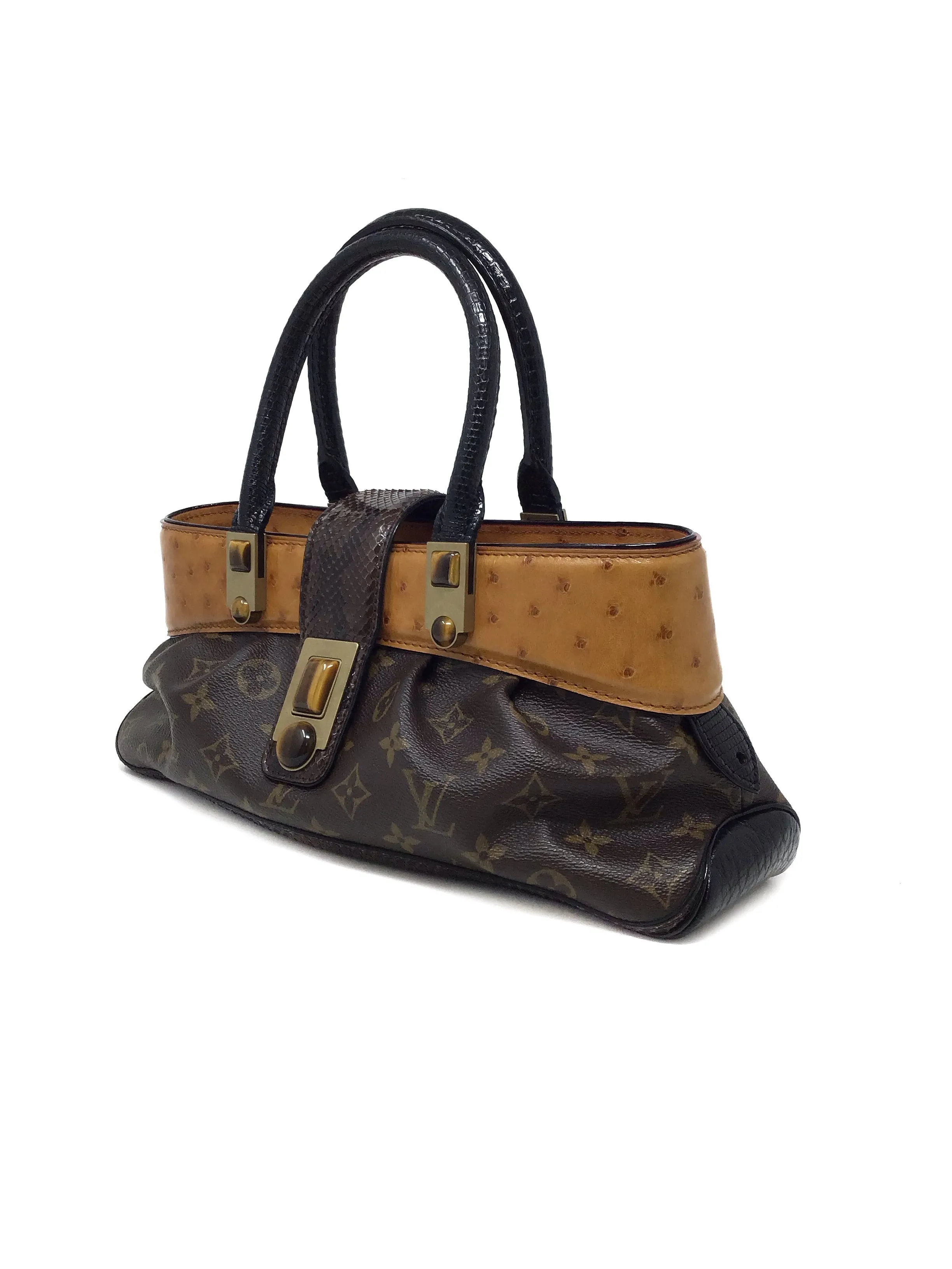 Louis Vuitton Monogram '05 Runway LE 'Macha Waltz' Exotic Leather Bag