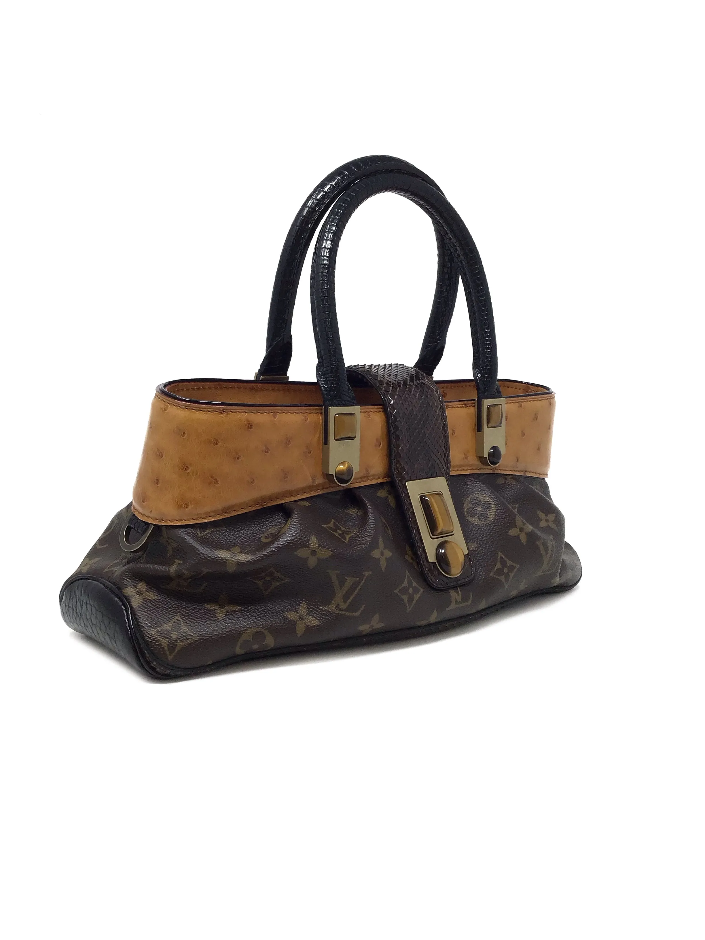 Louis Vuitton Monogram '05 Runway LE 'Macha Waltz' Exotic Leather Bag