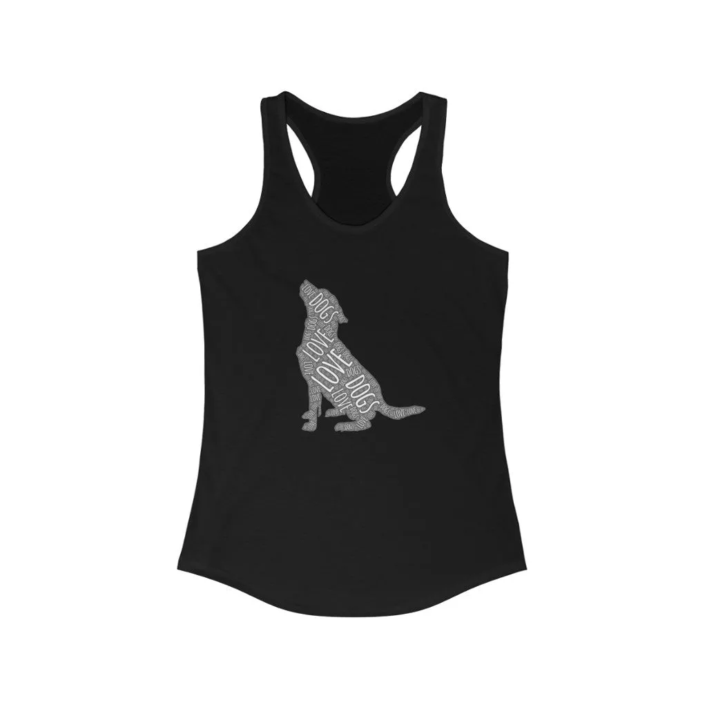 Love and Dogs Lab - Racerback Tank