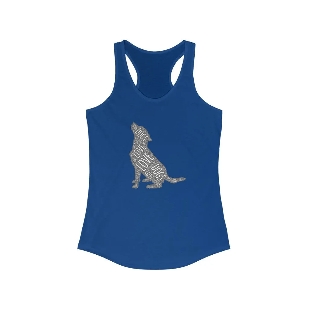 Love and Dogs Lab - Racerback Tank