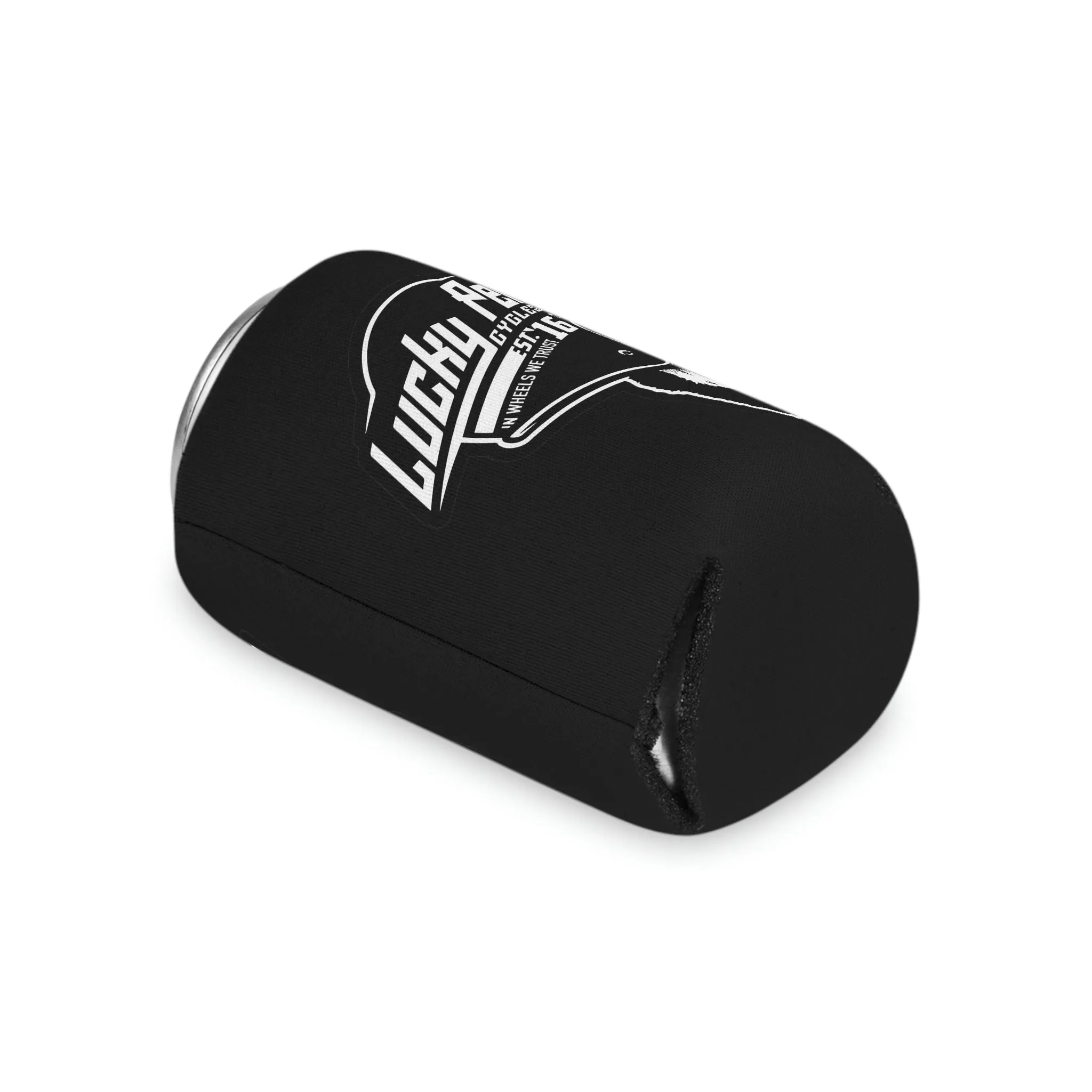 Lucky Penny Cycles Classic Skull Can Cooler
