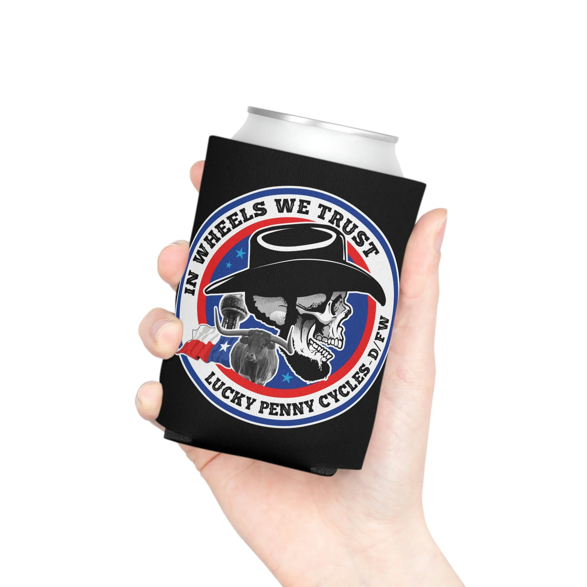 Lucky Penny Cycles DFW Can Cooler