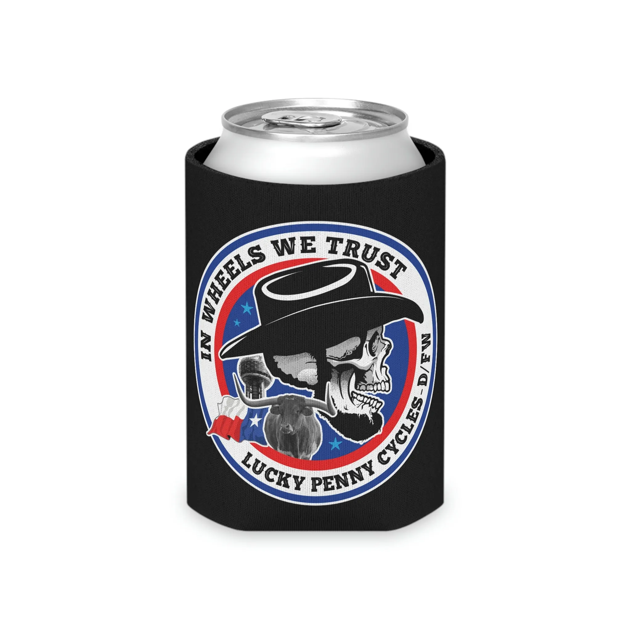 Lucky Penny Cycles DFW Can Cooler