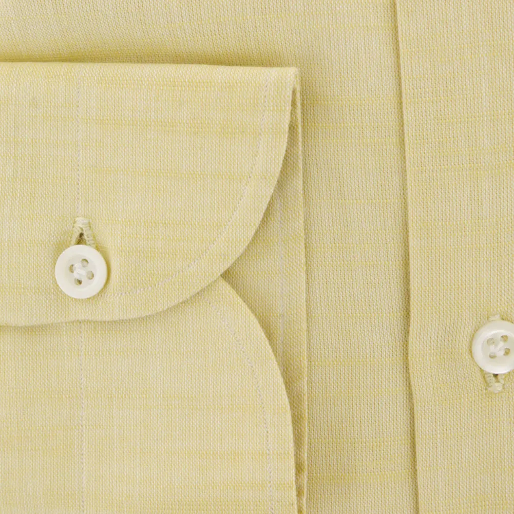 Luigi Borrelli Yellow Shirt - Slim