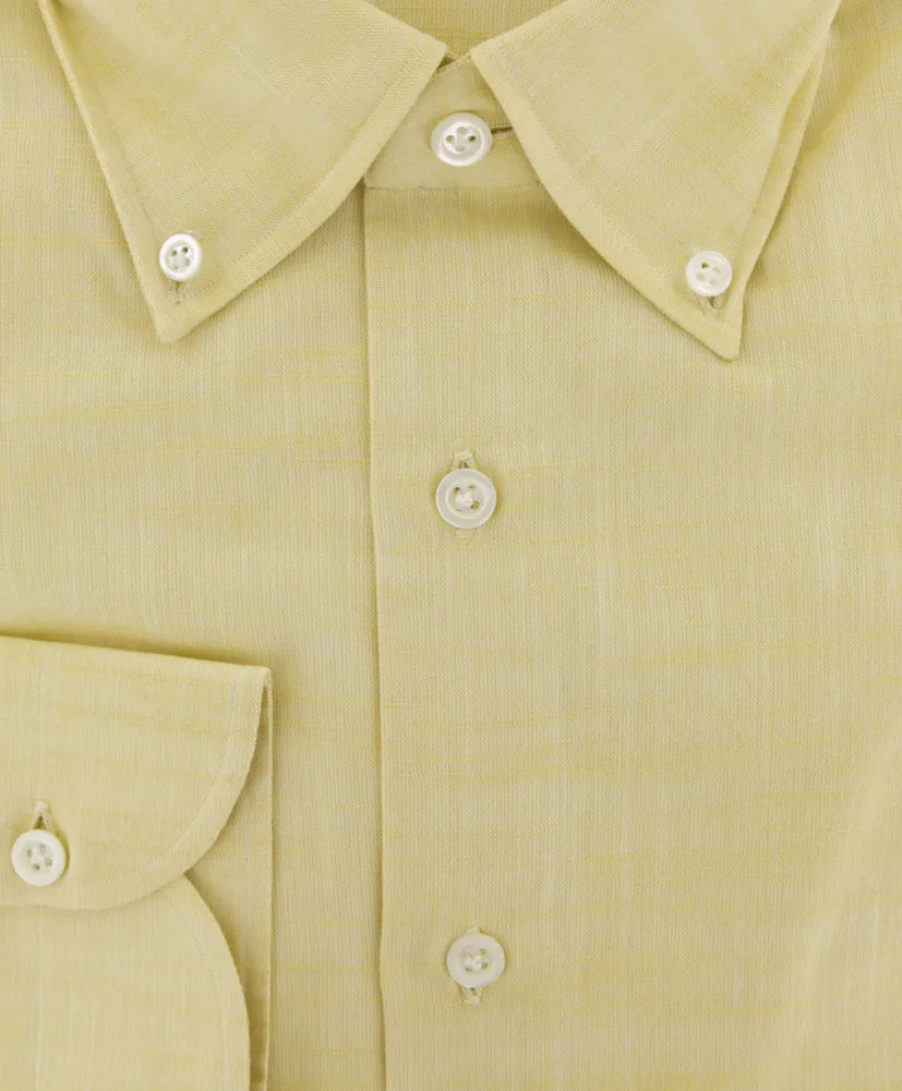 Luigi Borrelli Yellow Shirt - Slim