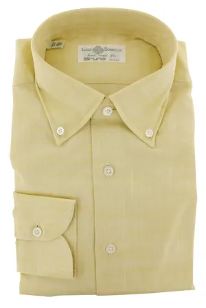 Luigi Borrelli Yellow Shirt - Slim