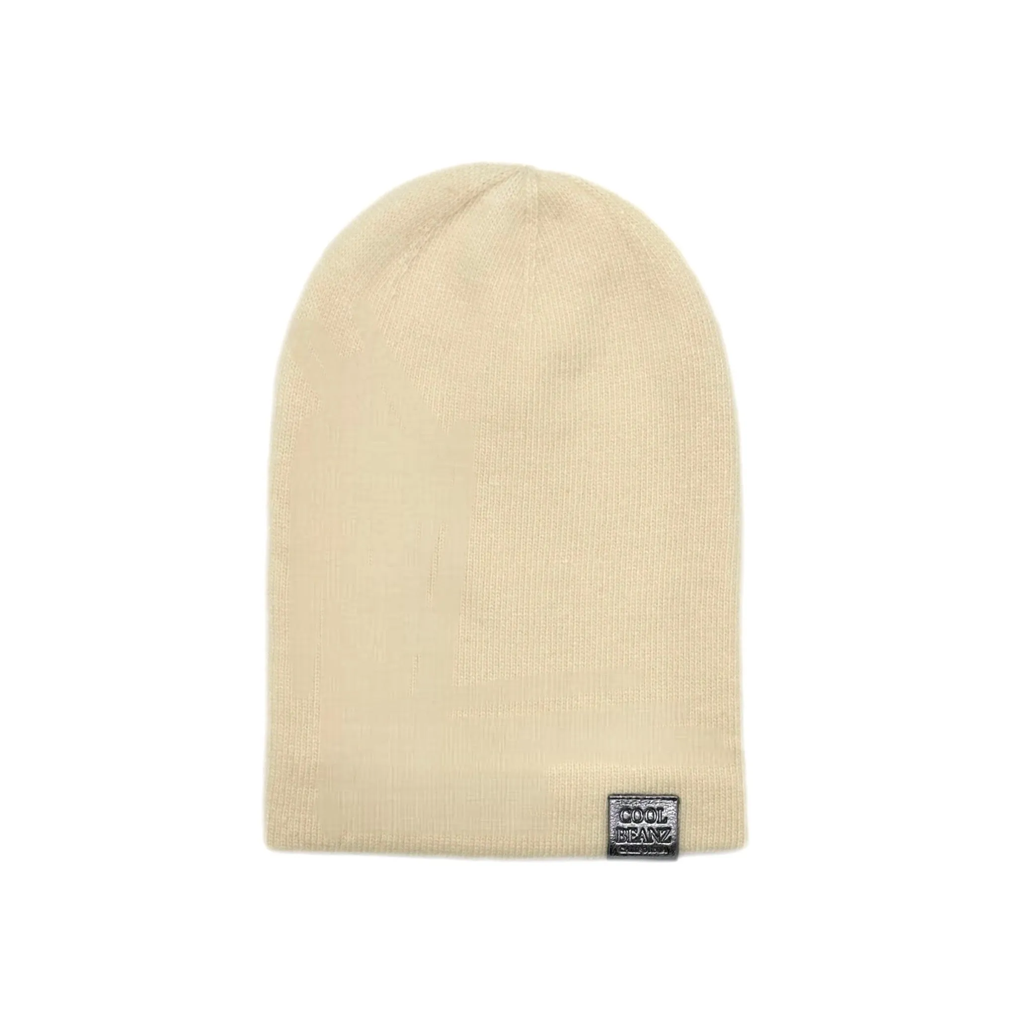 Lux Slouchy Beanie - Vanilla Creme