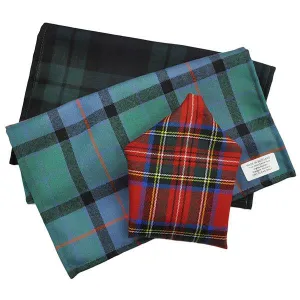MacAulay Ancient Tartan Pocket Square