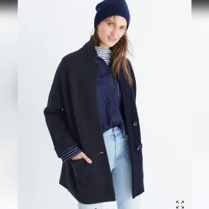 Madewell Blazer Sweater-Jacket Navy