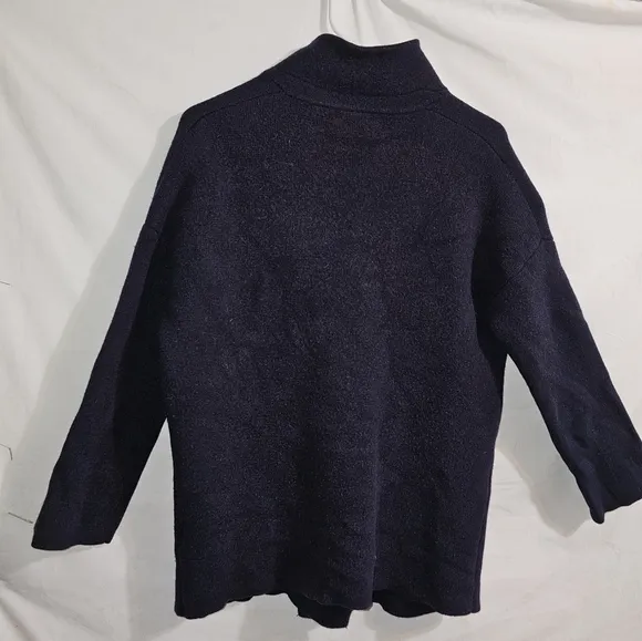 Madewell Blazer Sweater-Jacket Navy