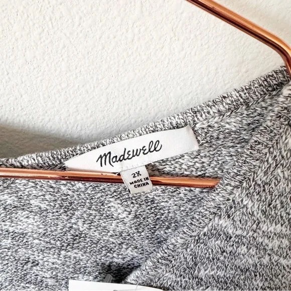 Madewell Marled Sweater Tee