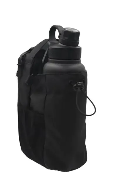 Magnetic Crossbody Gym Bag Water Bottle Holder