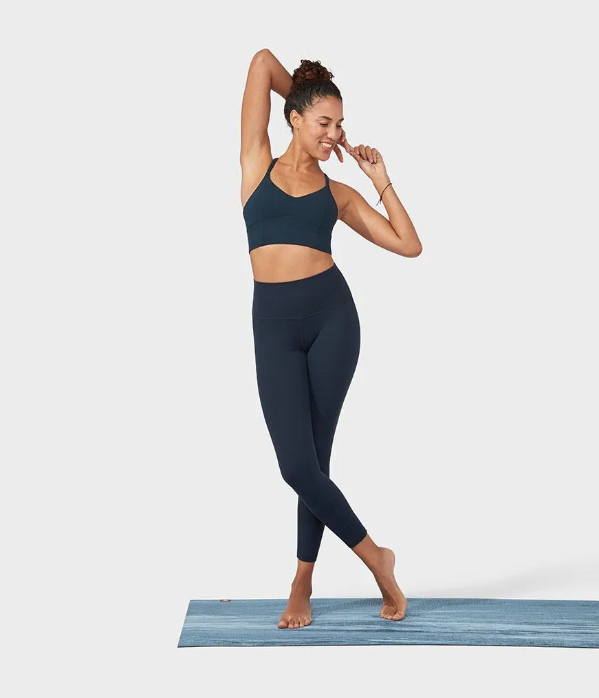 Manduka Apparel - Women's Essence Legging - Dark Sapphire