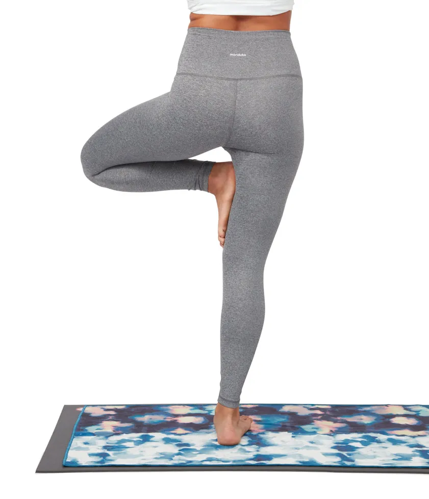 Manduka Apparel - Women's Renew Legging - Heathered Grey