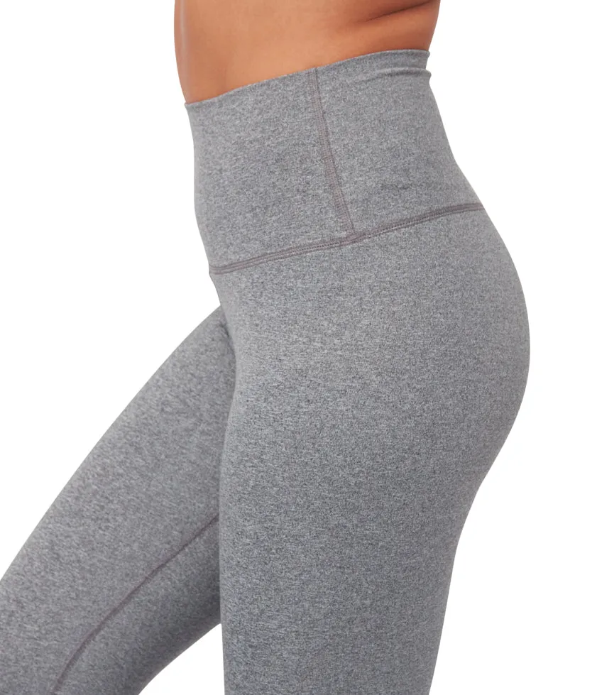 Manduka Apparel - Women's Renew Legging - Heathered Grey