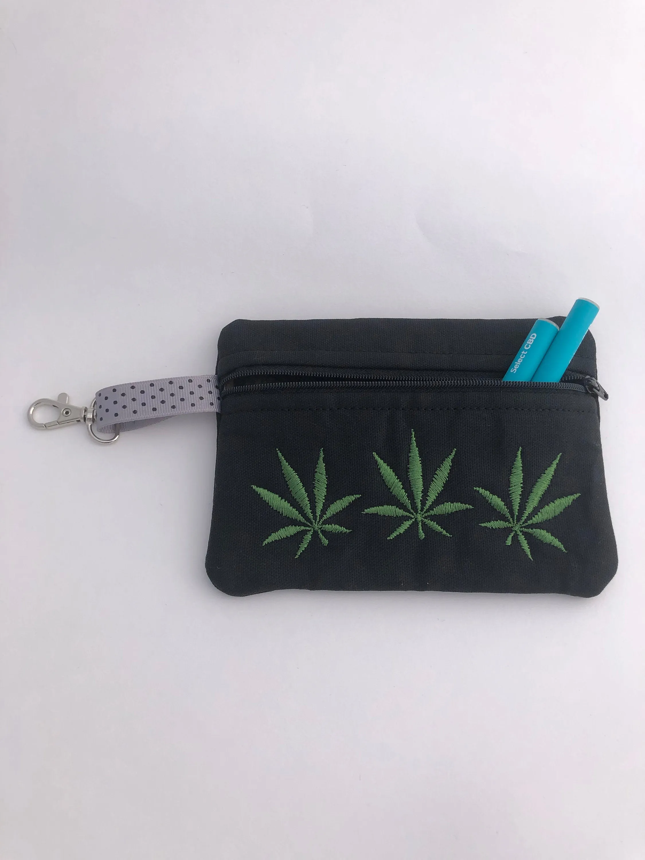 Marijuana Embroidered Small Bag | stitchywoman.net