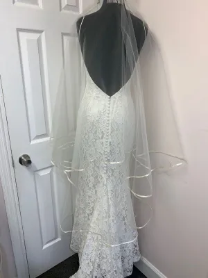 Marionat 3011W Ivory Size 30x50 Veil