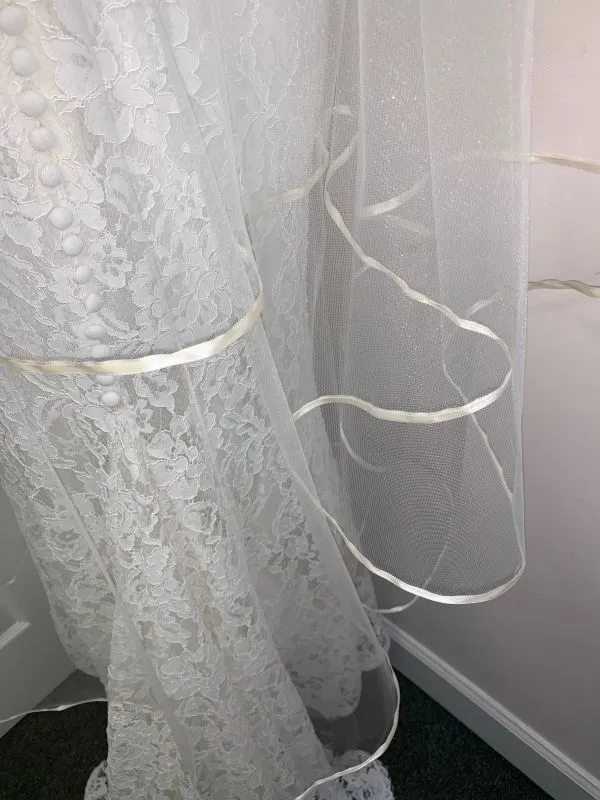 Marionat 3011W Ivory Size 30x50 Veil