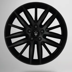 Maserati Proteo (Matte Black) For Quattroporte or Ghibli