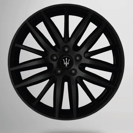 Maserati Proteo (Matte Black) For Quattroporte or Ghibli