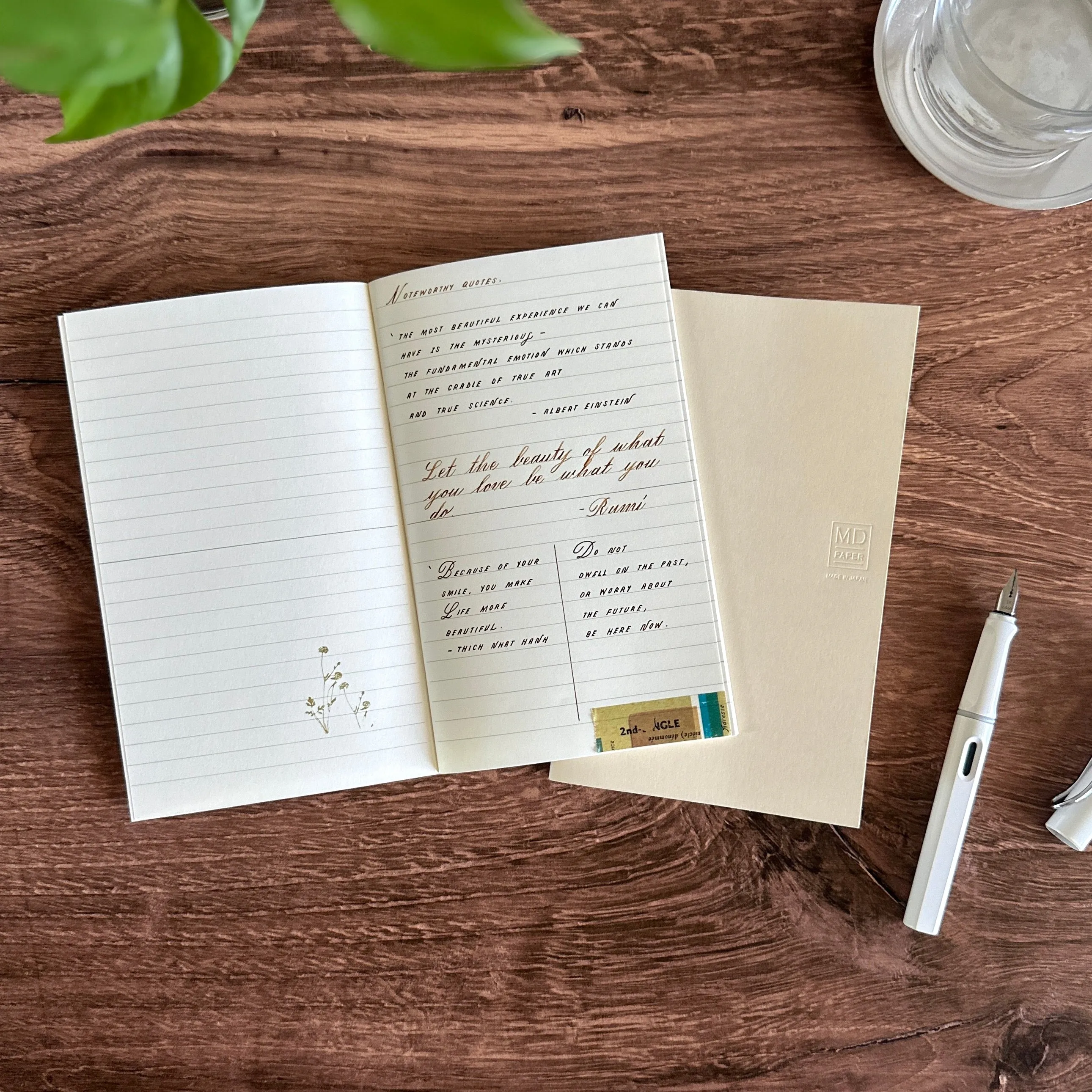 [MD] LIGHT Notebook - pack of 3 (B6 Slim)