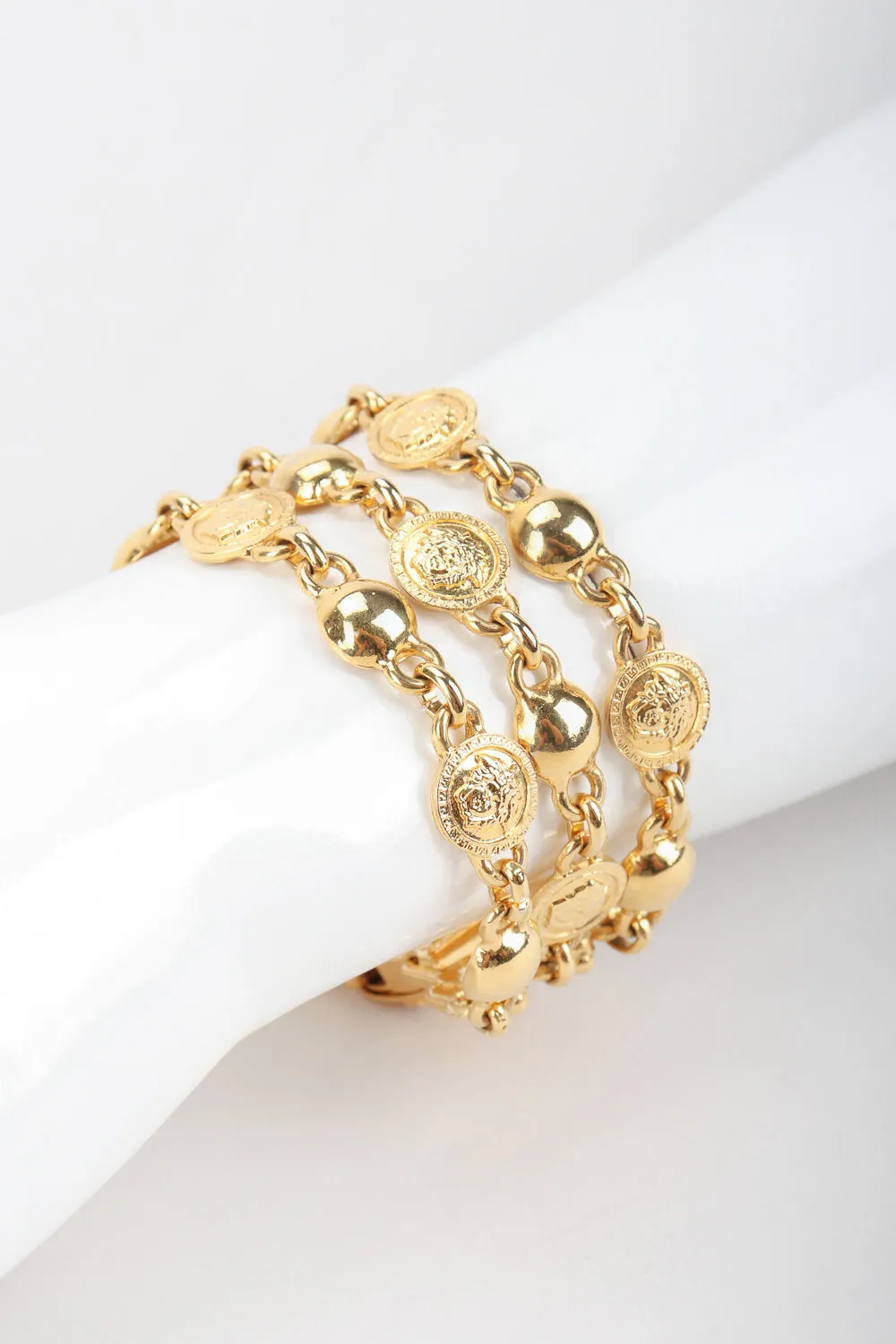 Medusa 3-Strand Bracelet