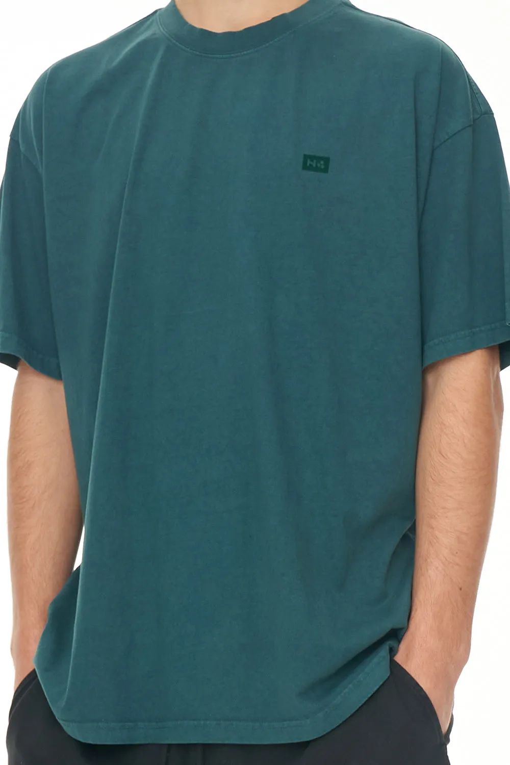 MENS FREE TEE - FIELD GREEN