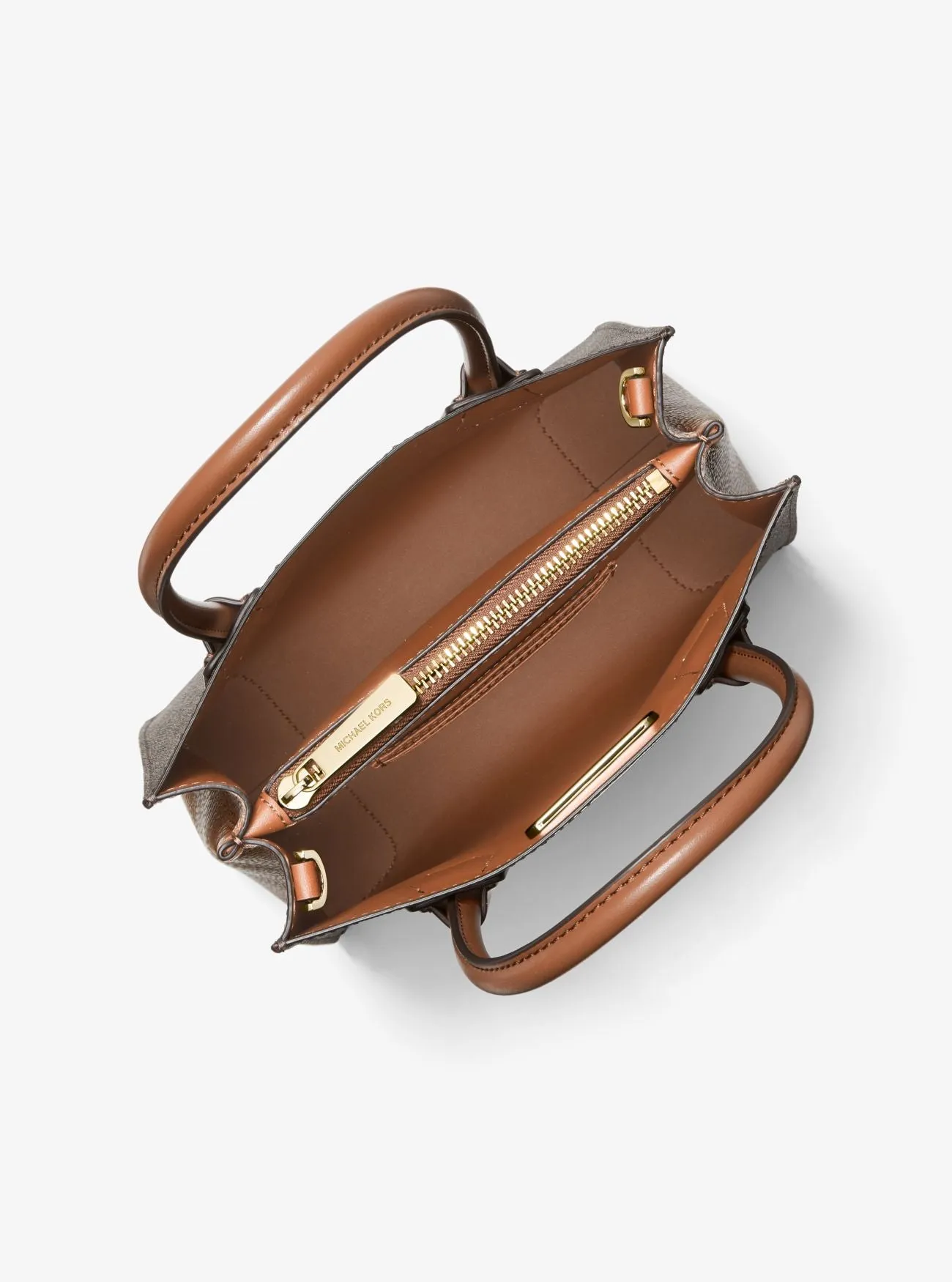 Mercer Medium Logo and Leather Accordion Crossbody