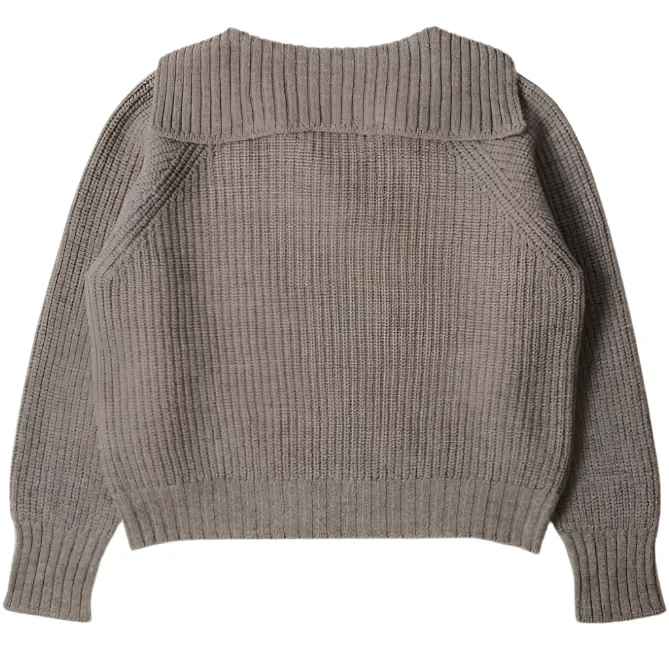 MHL W' Chunky Sailor Collar British Merino Natural