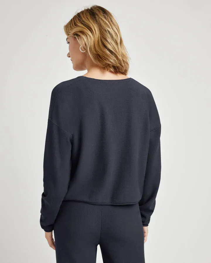 Michelle Sweater in Ice Navy