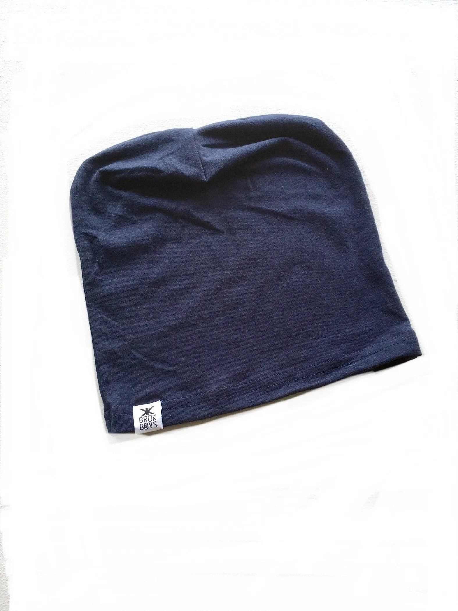 Midnight Navy Bamboo Slouchy Hat