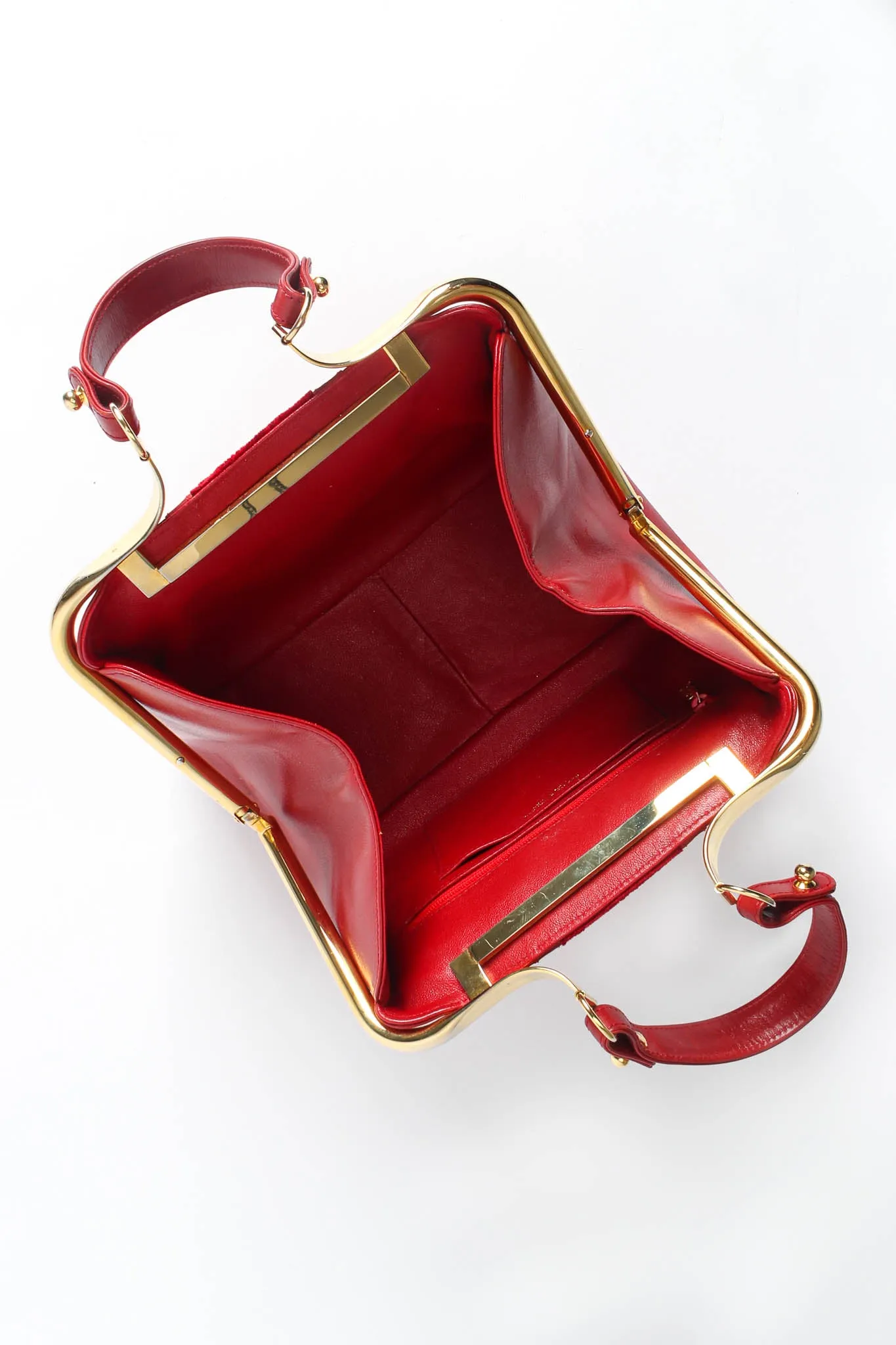 Mini Caravel Leather Frame Bag