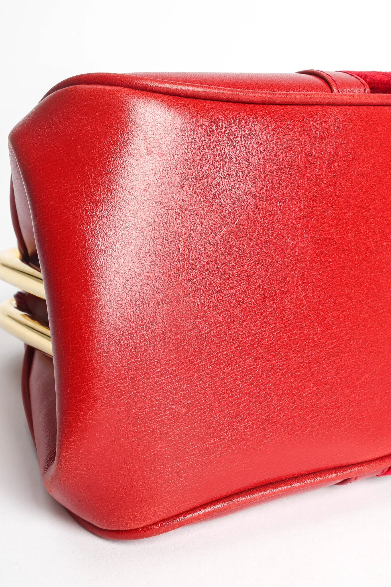 Mini Caravel Leather Frame Bag