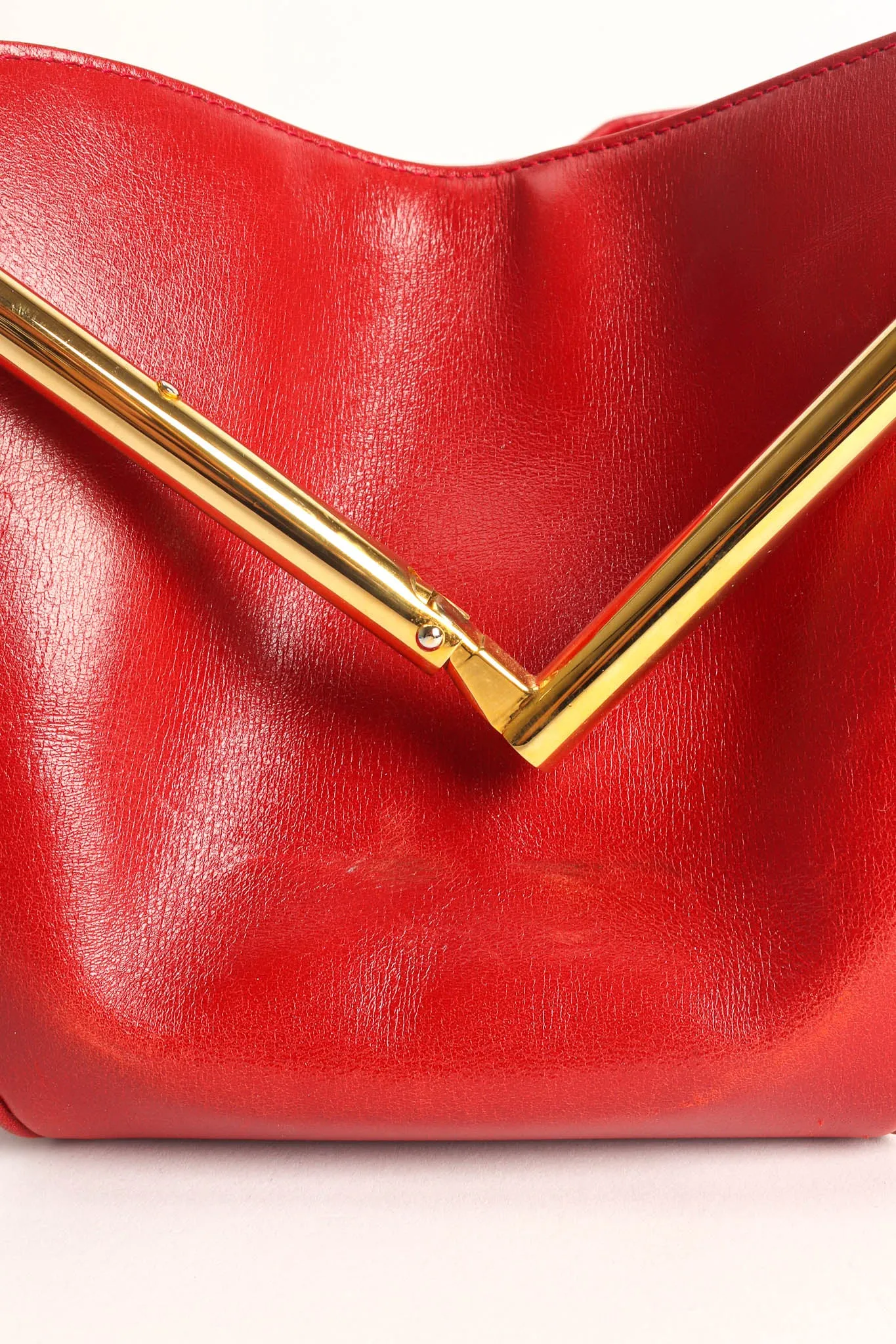 Mini Caravel Leather Frame Bag