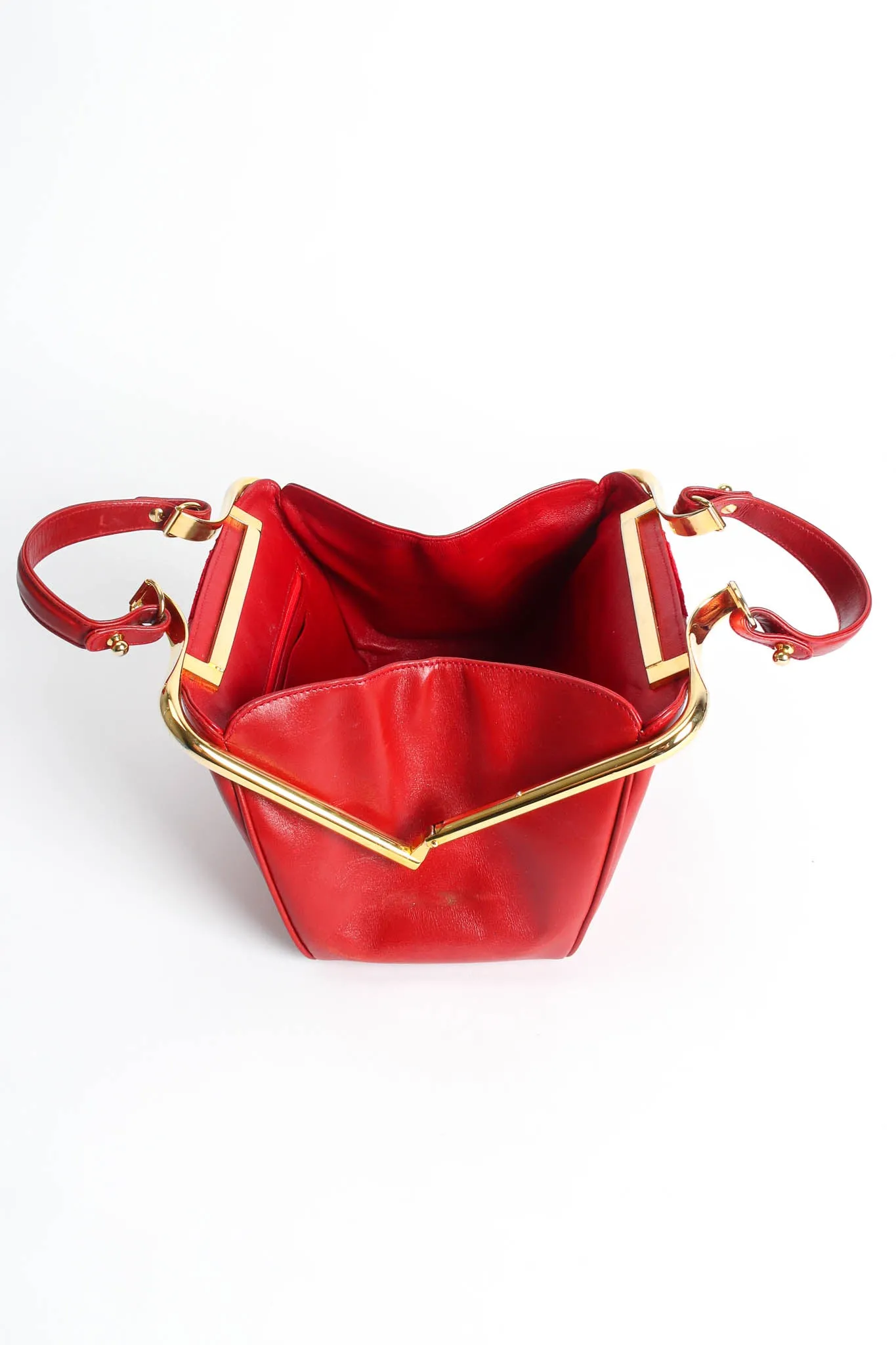 Mini Caravel Leather Frame Bag