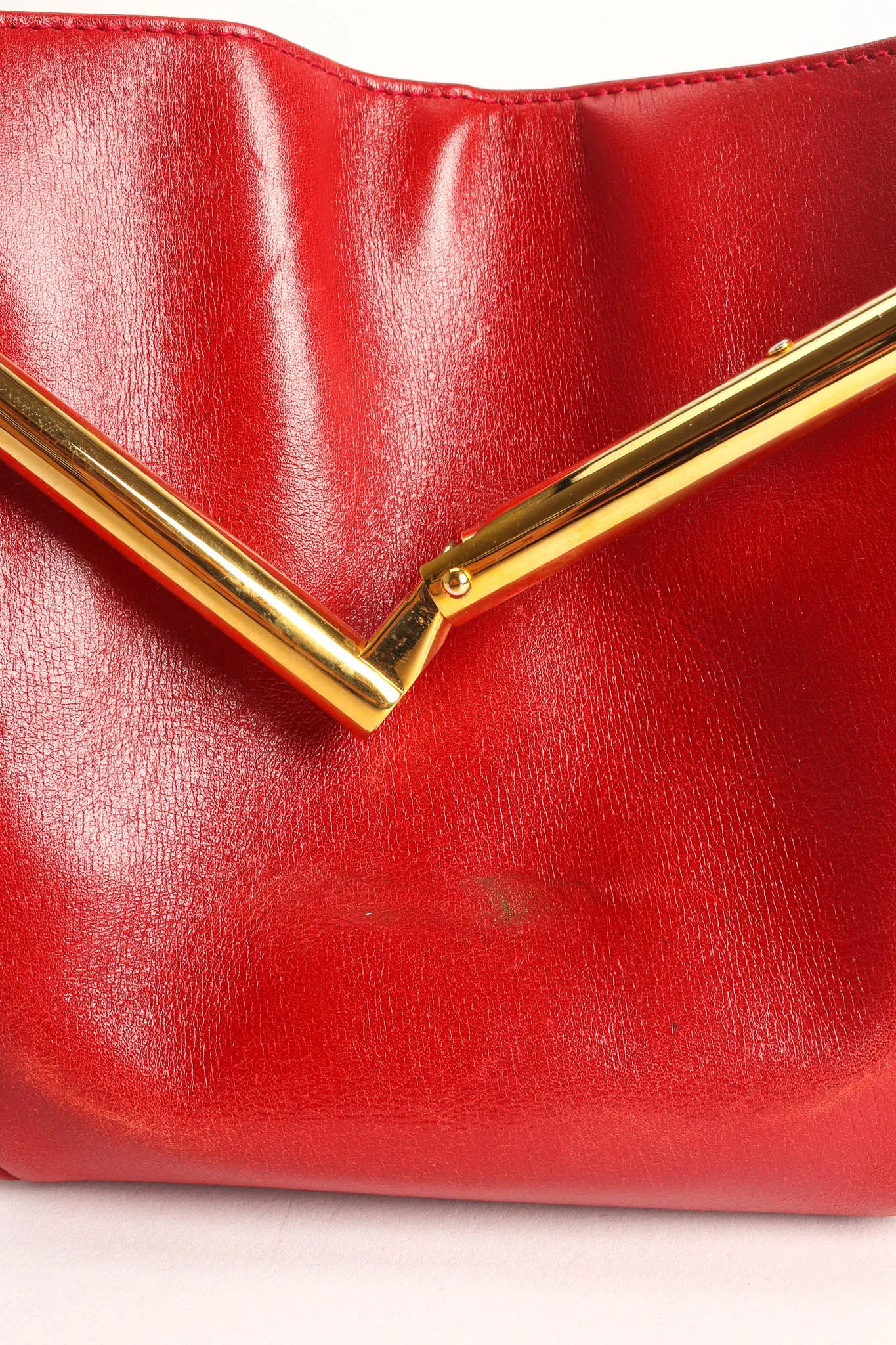 Mini Caravel Leather Frame Bag