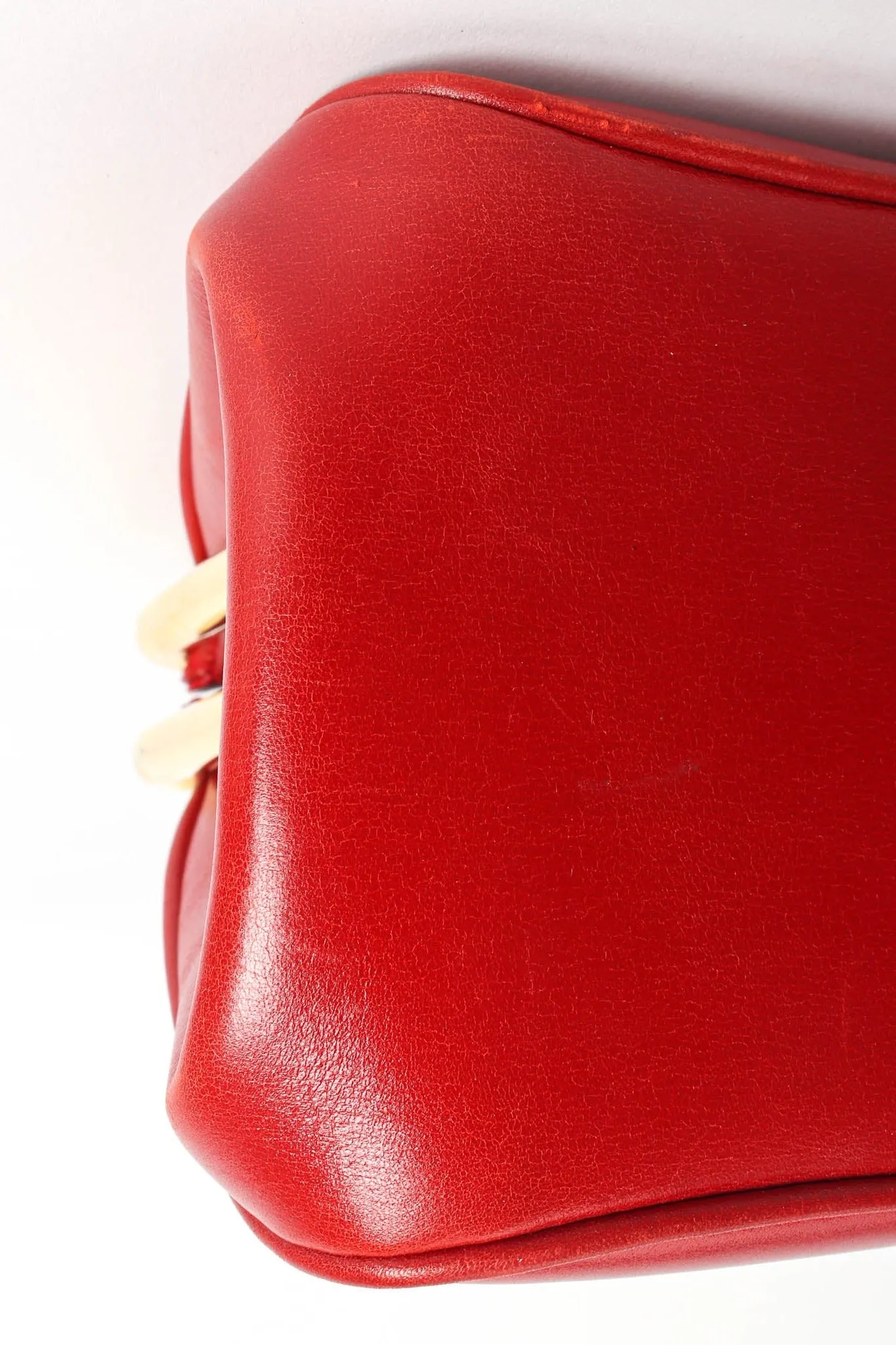 Mini Caravel Leather Frame Bag