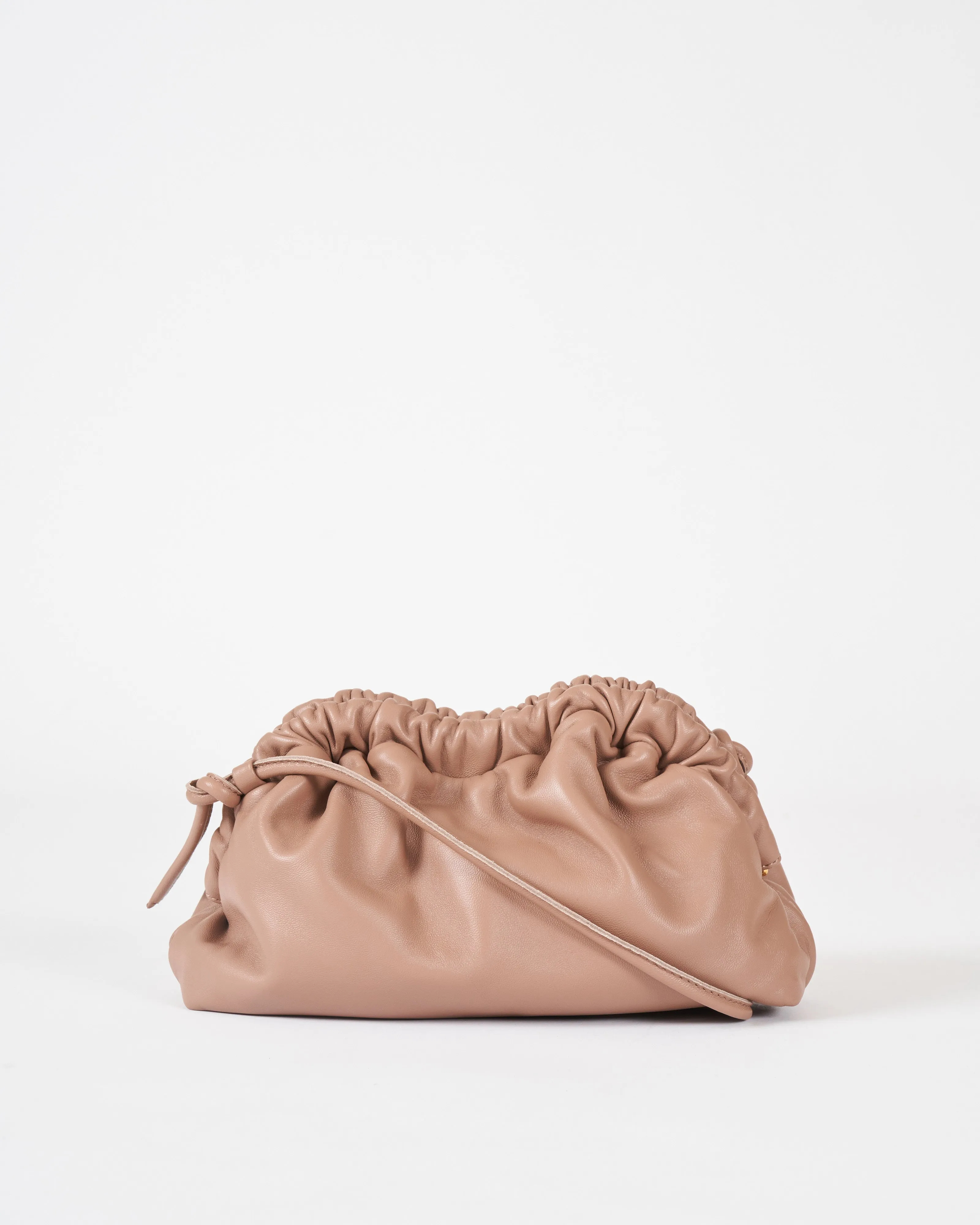 mini cloud clutch - biscotto